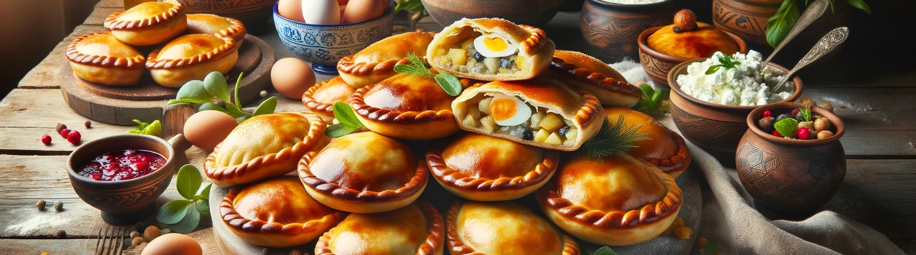 Кубанские пирожки с картофельной начинкой